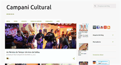 Desktop Screenshot of campanicultural.com.br