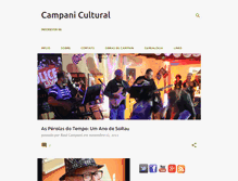 Tablet Screenshot of campanicultural.com.br